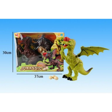 Dinosauro cammina e suoni