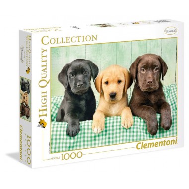 3 Labrador Puzzle 1000pz