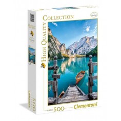 Braies lake puzzle 500 pz