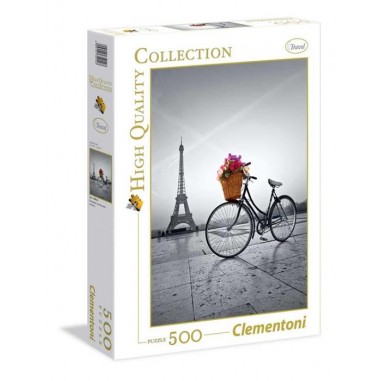 Romantic Promenade in paris puzzle 500pz