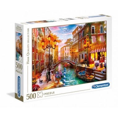 Sunset over Venice puzzle 500 pz