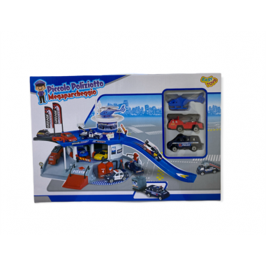 Mega parcheggio poliziotto