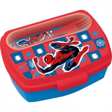 Box con posate Spider-man