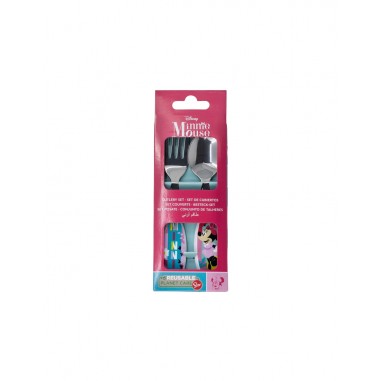 Set 2 Posate Minnie