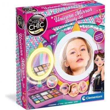 Crazy Chic Unicorn Mirror Trousse
