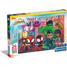 PUZZLE SPIDEY AND FRIENDS 24PZ