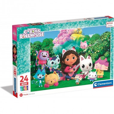 Puzzle da 24 pezzi maxi Gabby's