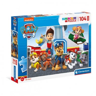 puzzle Paw Patrol  104 pezzi  Supercolor
